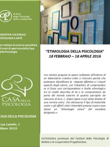 Mostra dei Laboratori Creativi di ProgettAzione presso la Casa della Psicologia a Milano