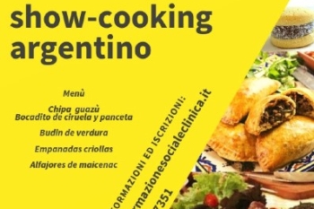 Ultime ore per iscriversi allo Show-cooking Argentino: “SAPORI E SAPERI, DIALOGO IN CUCINA”Pedrengo 12 Aprile ore 18,30