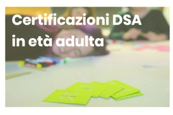 DSA età adulta: la specializzazione di ProgettAzione