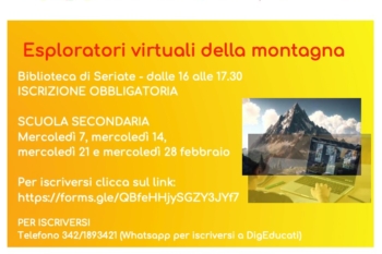 Esploratori virtuali della Montagna: DigEducati a Febbraio