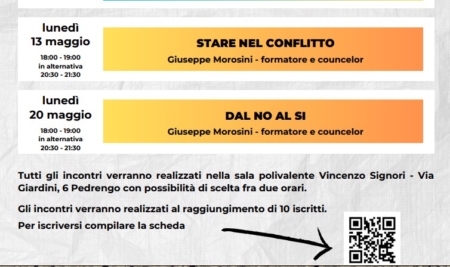 Al fianco dei genitori il 20 maggio un incontro dal tutolo: DAL NO AL SI